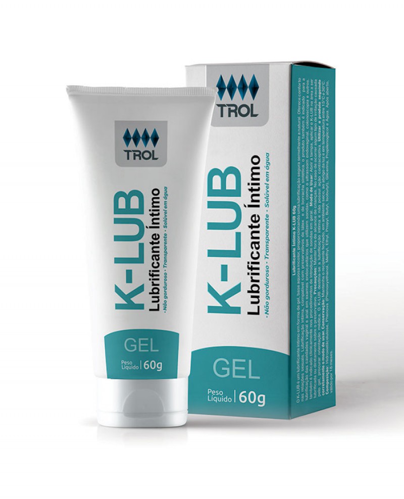 TROL PHARMA - Lubrificante Íntimo Klub 60g